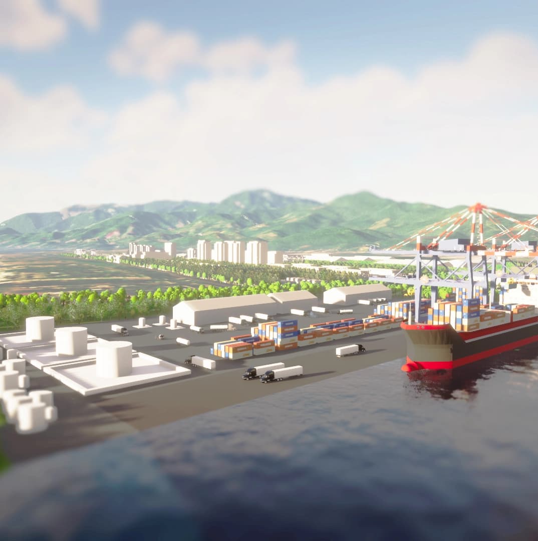 Satuyé port render